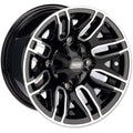 ITP SS 212 14x8 / 4x110 BP / 5+3 Offset Machined Wheel