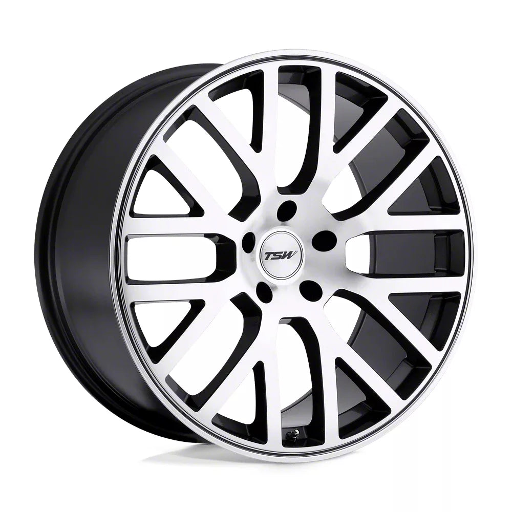 ~(45 lbs. 24X24X12)~ TSW DONINGTON 22x10.5 5/114.3 ET25 CB76.1 GUNMETAL MIRROR CUT FACE/GUNMETAL LIP