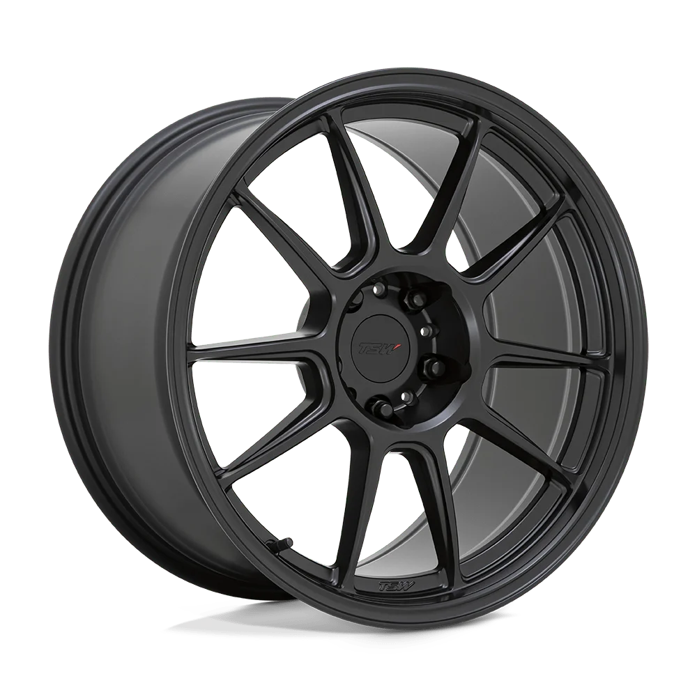 TSW Alloy Wheels black auto part