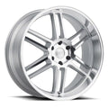 BRKTV 22X10 5X4.5 SLVR-MIR 30MM