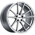 ~(53 lbs. 23X23X13)~ TSW BATHURST 21x11.0 5/130 ET56 CB71.6 SILVER W/MIRROR CUT FACE