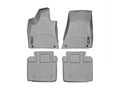 WeatherTech Grey Front and Rear Floorliners Fits -20-16 Quatroporte 46565-1-4