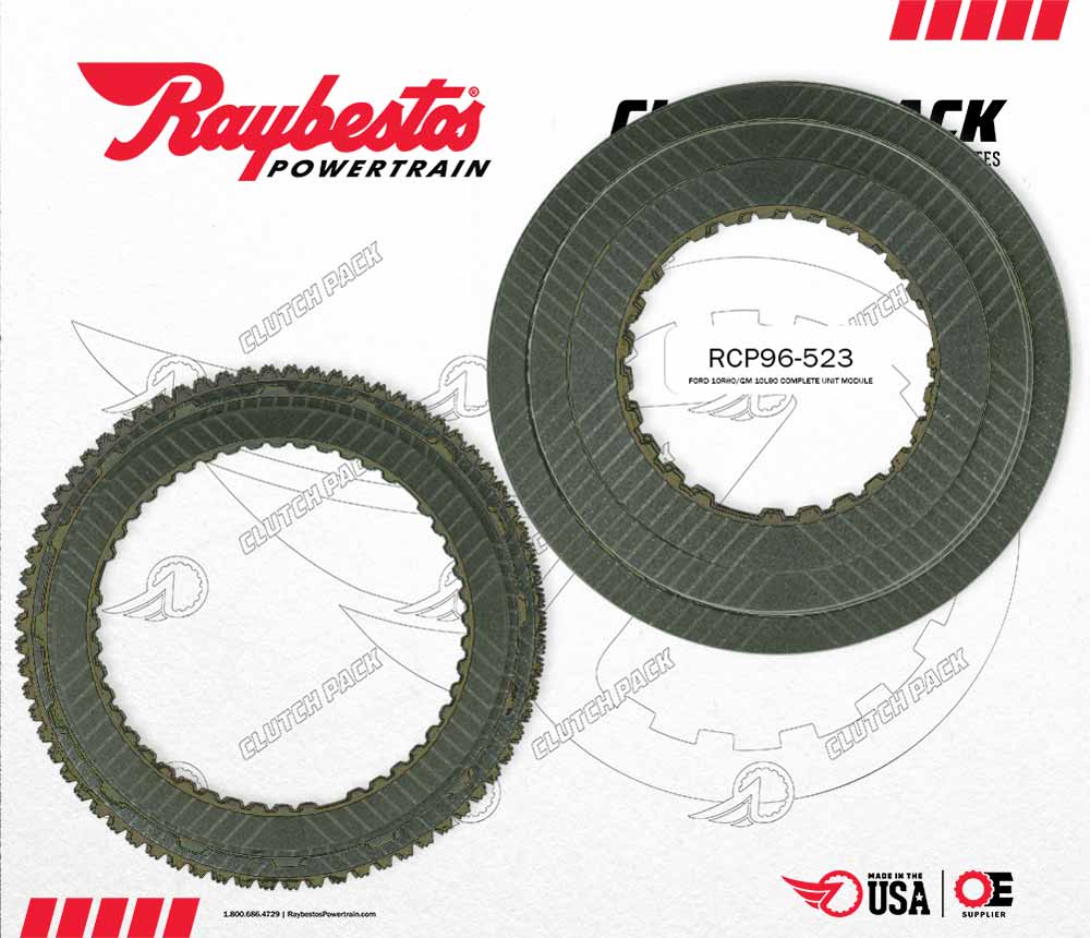 Suncoast 10R80 RAYBESTOS HIGH ENERGY CLUTCH MODULE (STOCK COUNT) SUNRCP96-523