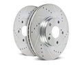 Power Stop 06-10 Ford Explorer Front Evolution Drilled & Slotted Rotors - Pair