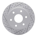 DFC 21-25 Ford F-150 4WD Rear Left Drilled & Slotted Geoperformance Rotor