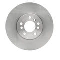 R1 00-06 BMW X5 Front Right Drilled & Slotted Black Brake Rotor