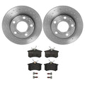Brembo OE 02-05 Audi A4/02-05 A4 Quattro Rear Disc Brake Kit