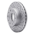 DFC 14-26 Ram Promaster 3500 Front Right Drilled & Slotted Geoperformance Rotor