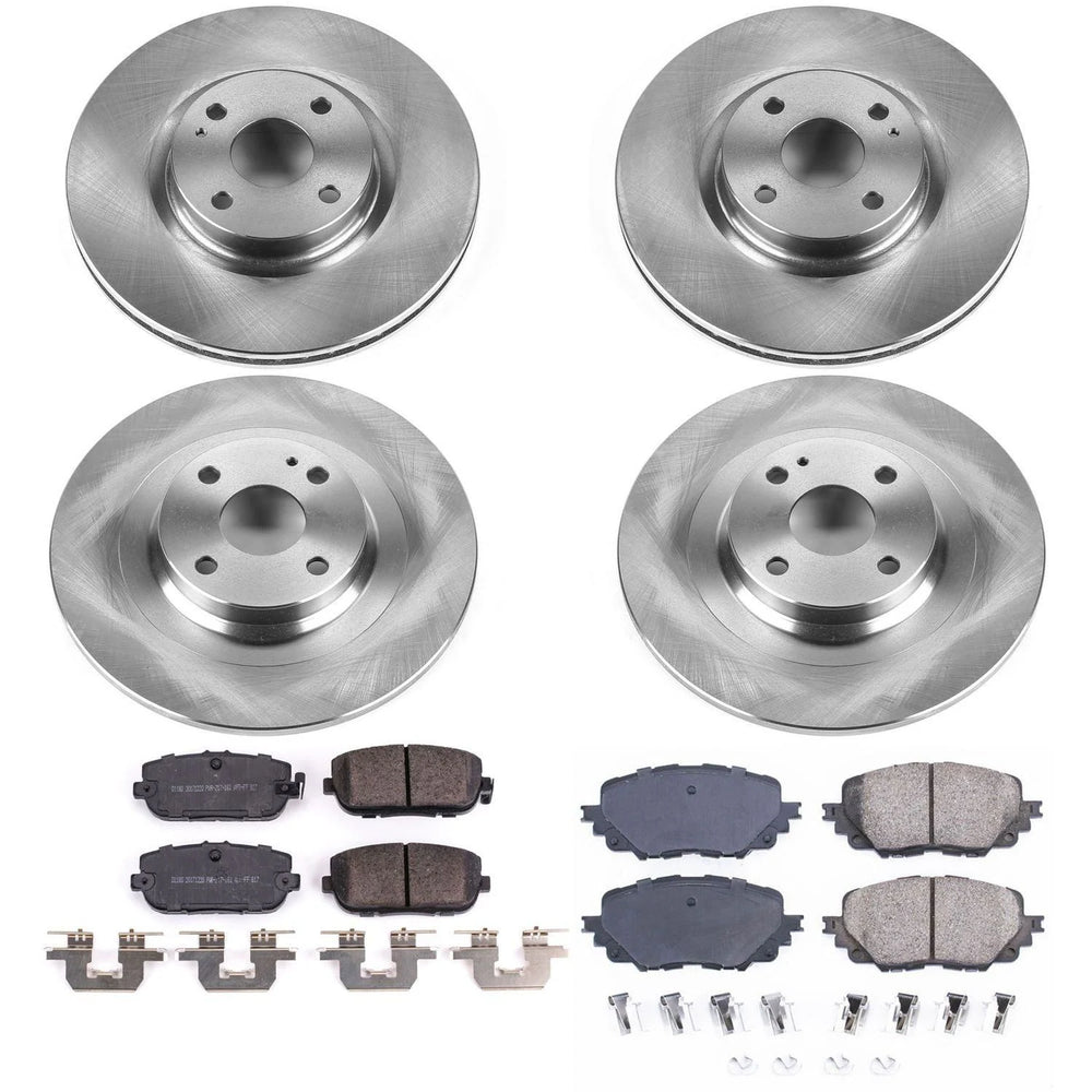 Power Stop 17-19 Fiat 124 Spider Front & Rear Autospecialty Brake Kit