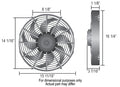 16in HO Extreme Electric Fan