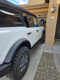 21C FORD BRONCO 4DR SIDE STEPS; WHEEL TO WHEEL COVERAGE