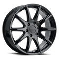 SPIKE GLOSS BLACK 18X8 6X120 +35MM