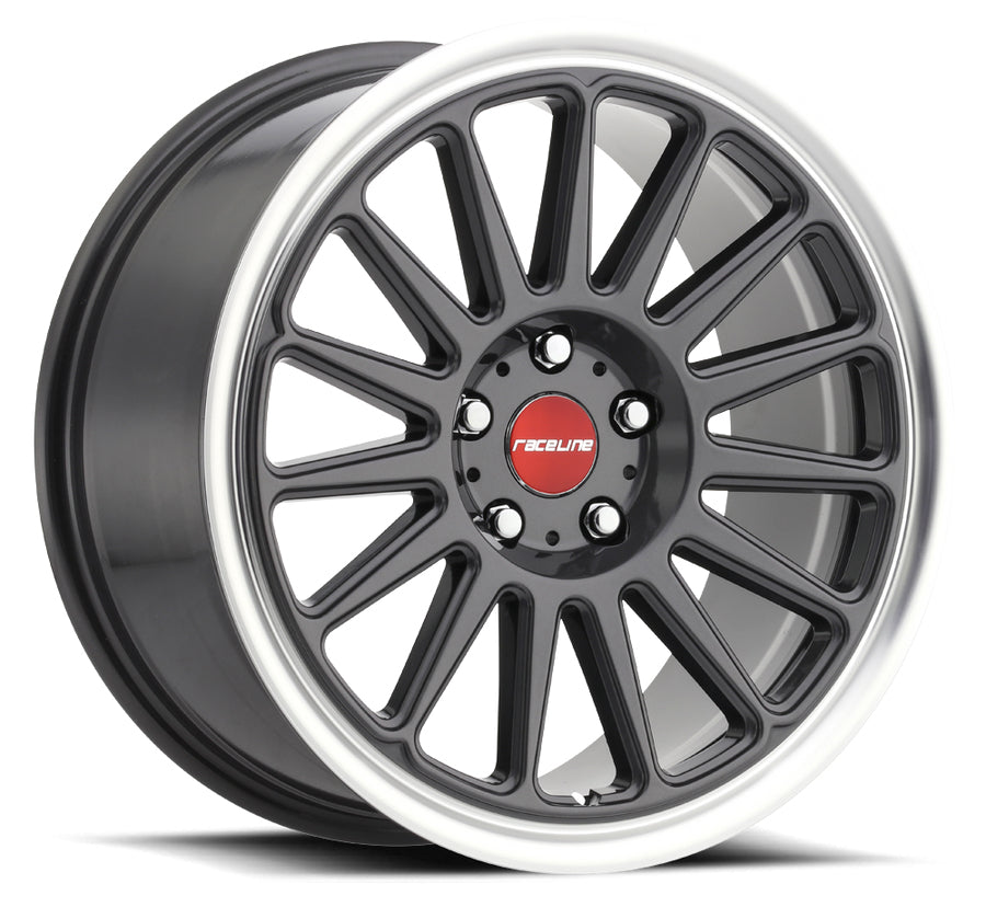 Raceline gunmetal auto part