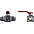 -12AN MALE TO MALE ULTRAPRO BALL VALVE