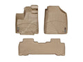 WeatherTech 01-04 Acura MDX Front and Rear Floorliners - Tan