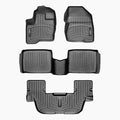 WeatherTech 10-14 Lincoln MKT Front and Rear Floorliners - Black