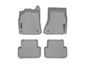 WeatherTech 09-11 Audi A4/S4/RS4 Front and Rear Floorliners - Grey
