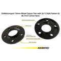Wheel Spacer Set, 15mm-10mm, 6