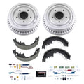 R1 18-25 Audi Q3 Rear Carbon Coated Brake Rotor Set w/Ceramic Pads and Hardware