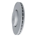 R1 08-11 BMW M3 Front Right Drilled Geo-Carbon Series Rotor