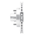 R1 91-03 Chevrolet Blazer Front Right Drilled & Slotted Silver Brake Rotor
