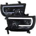 SMOKED LENS GLOSS BLACK HOUSING PRO