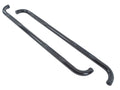 3" ROUND SIDE BARS MILD STEEL BLACK