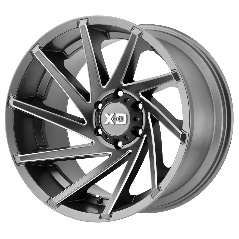 XD834 20X10 5X5.0 S-GRY MILL -18MM
