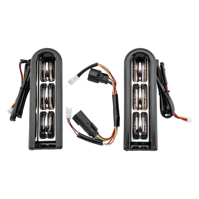 Letric Lighting Sddlbg Filler Sppt Led Blk