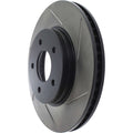 Stoptech auto part close-up