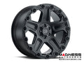 BR HIGHLAND MAT BLK 17X9.5 5X127
