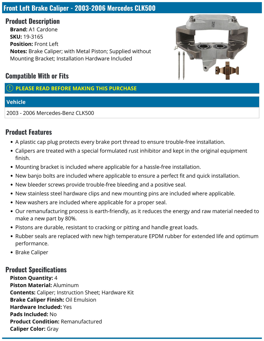 A1 REMFG INC auto part