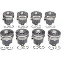 PISTON WITH RINGS