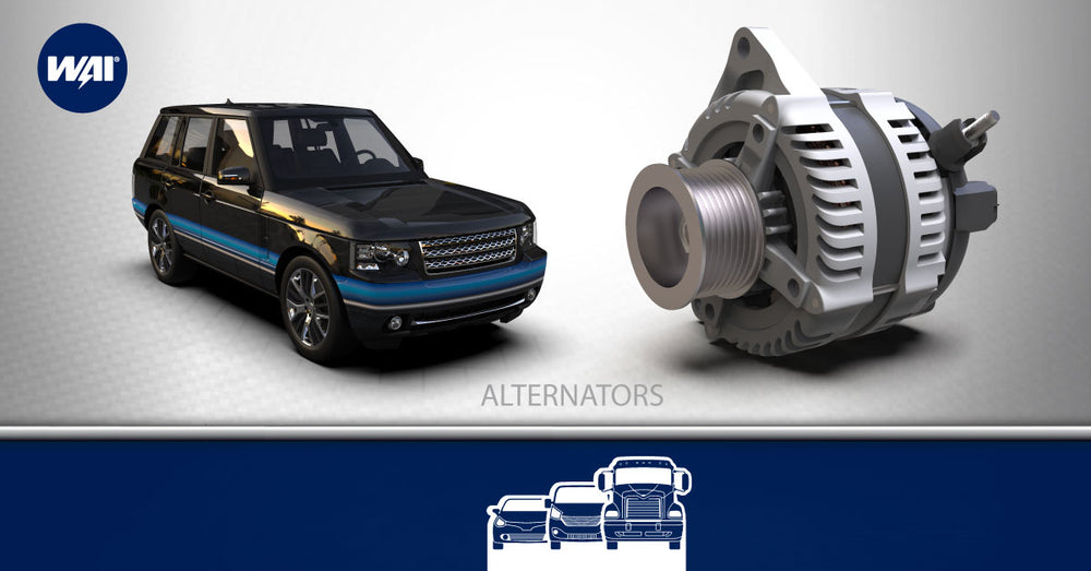 WAI GLOBAL black auto part