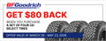 BFGoodrich G-Force Comp-2 A/S+ 245/40ZR17 91W