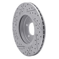 DFC 01-08 BMW 330I Front Right Drilled & Slotted Geoperformance Rotor