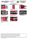 ANZO 2003-2006 Chevrolet Silverado 1500 Taillights Carbon