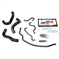 HPS Performance Black Reinforced Silicone Radiator Hose Kit Coolant for Toyota 14-18 Corolla 1.8L