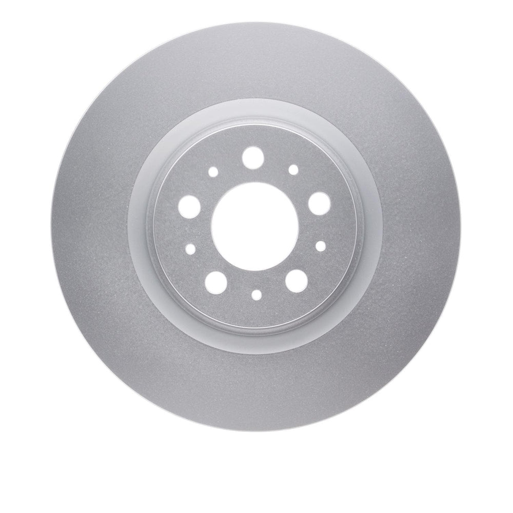 R1 04-07 Volvo S60/V70 Front Right Drilled Black Brake Rotor