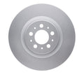 R1 04-07 Volvo S60/V70 Front Right Drilled Black Brake Rotor