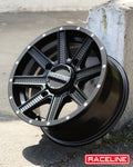 Raceline A92B Hostage 14x7in / 4x156 BP / 2+5 -47mm Offset / 83.8mm Bore - Satin Black Wheel