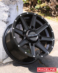 Raceline A92B Hostage 14x7in / 4x156 BP / 2+5 -47mm Offset / 83.8mm Bore - Satin Black Wheel