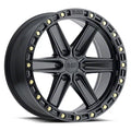 BR HENDERSON MAT BLK 17X9 6X139.70