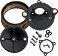 S&S Cycle 99-06 BT Model w/ Stock CV Carb/07-10 Softail CVO Models Stealth Air Cleaner Kit w/o Cover