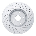 DFC 15-19 Subaru Legacy Front Left Drilled & Slotted Geoperformance Rotor