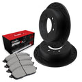 R1 Concepts Brake Rotor- Blank with Optimum Oe Pads Hdw Fits Acura SLX