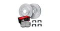 R1 Concepts Brake Rotor- Blank with Optimum Oe Pads Hdw Fits Acura SLX