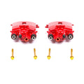 Power Stop 01-10 Chrysler PT Cruiser Rear Red Calipers w/o Brackets - Pair