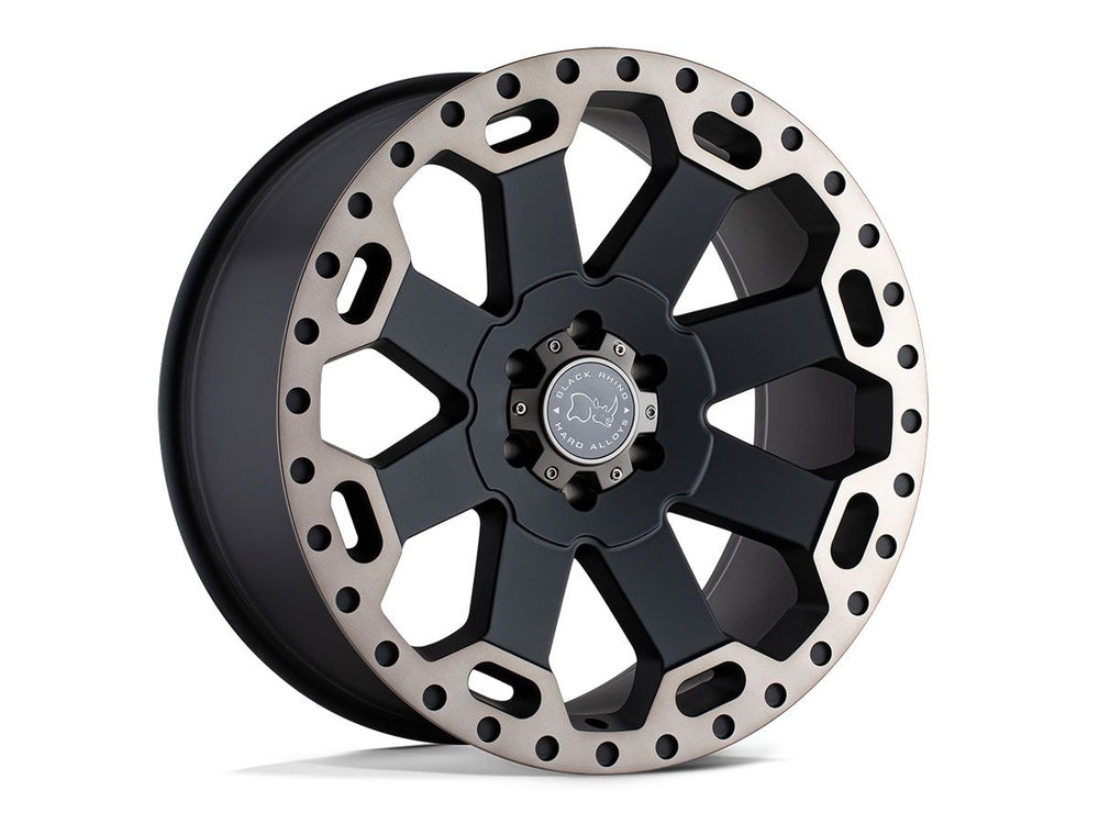 BR WARLORD 17X9 8X165 -12 122 M-BLK