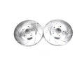 Power Stop 04-08 Acura TL Front Evolution Drilled & Slotted Rotors - Pair